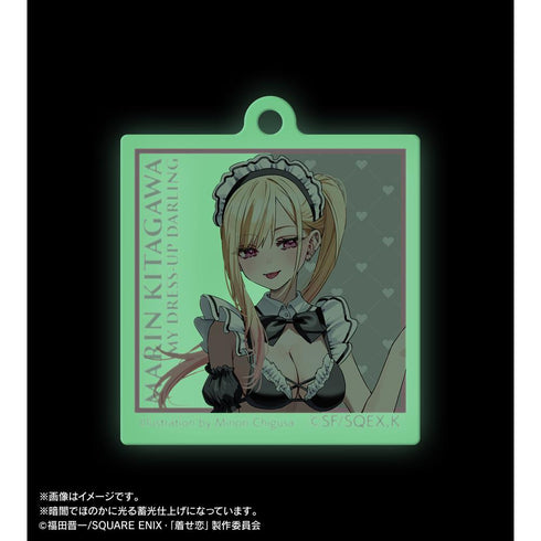 『その着せ替え人形は恋をする』千種みのりイラスト 喜多川 海夢 水着メイドver. 蓄光アクリルキーホルダー